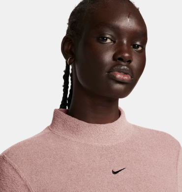 Женская кофта Nike W NSW Phnx Plsh LS Crop Top (FN3619-208)