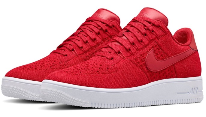 Кросiвки Nike Air Force 1 Flyknit Low "Red", EUR 42