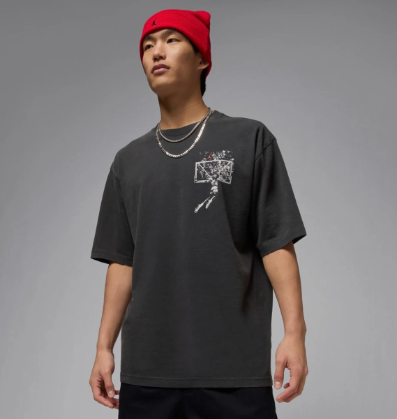 Футболка Jordan Brooklyn Oversized Graphic IB3297-045