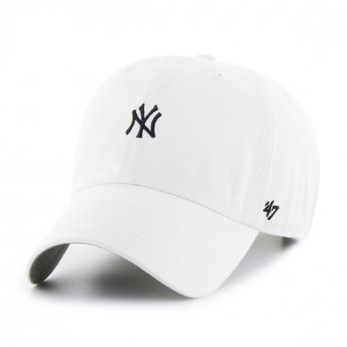 Кепка '47 Brand Base Runner NY Yankees (BSRNR17GWS-WH), One Size