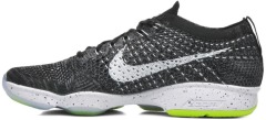 Кроссовки Nike WMNS Flyknit Zoom Agility "Black/Volt/Grey"
