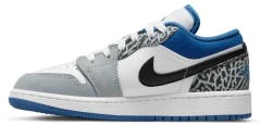 Кроссовки Женские Nike Jordan 1 Low Se True Blue (DQ2514-140)
