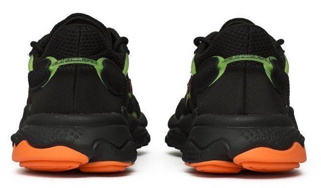 Чоловічі кросівки Adidas Ozweego "Black Orange Green", EUR 42,5