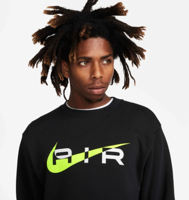 Свитшот Nike Air Fleece Crew-Neck (FN7692-011), XL
