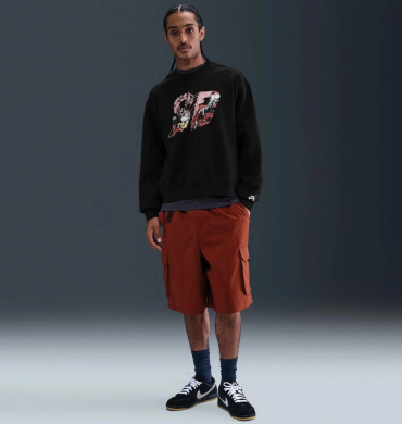 Толстовка Nike SB Essential Gfx Flc Crew (HQ9010-010), M
