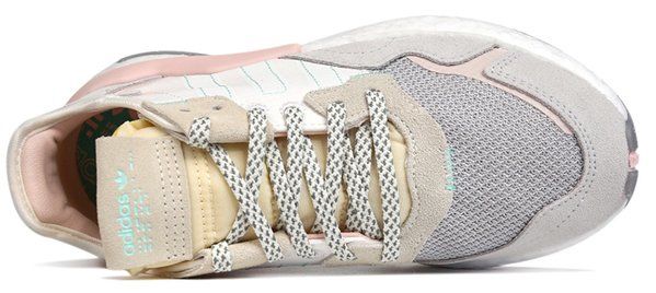 Женские кроссовки Adidas Nite Jogger 'White Mint Pink', EUR 36