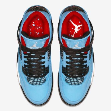 Баскетбольные кроссовки Nike Air Jordan 4 x Travis Scott "Cactus Jack", EUR 46