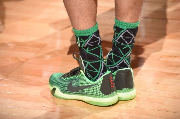 Баскетбольні кросівки Nike Kobe 10 “Green Vino”, Зелений, EUR 40