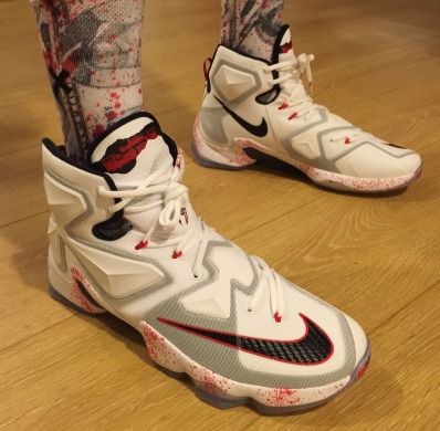 Баскетбольні кросівки Nike LeBron 13 "Horror Flick", EUR 45