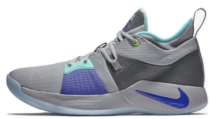 Баскетбольные кроссовки Nike PG 2 Pure "Platinum Neo Turquoise", EUR 43