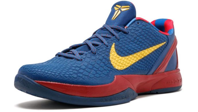 Баскетбольные кроссовки Nike Zoom Kobe 6 "Barcelona", EUR 40,5