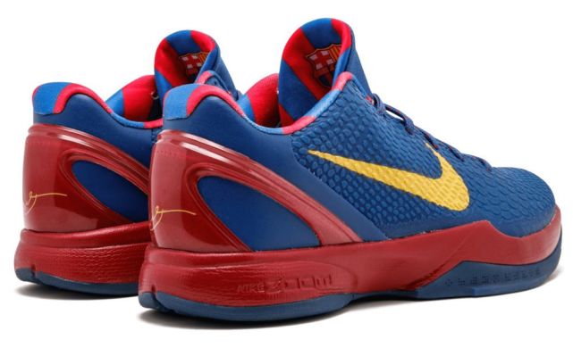 Баскетбольные кроссовки Nike Zoom Kobe 6 "Barcelona", EUR 44,5