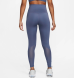 Леггинсы женские Nike One Df Hr 7/8 Tight (DV9020-491), XS