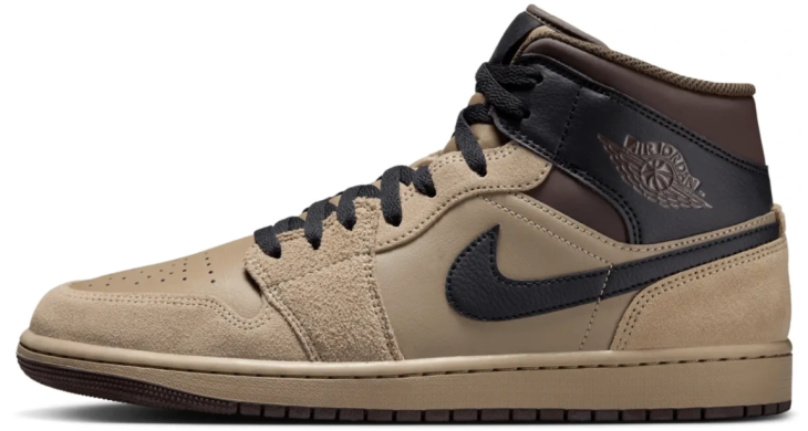 Кросівки чоловічі Air Jordan 1 Mid 'Khaki' (HV6422-200), EUR 45