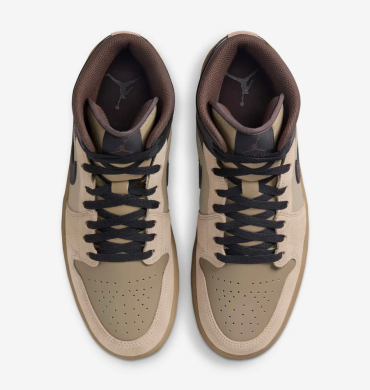 Кросівки чоловічі Air Jordan 1 Mid 'Khaki' (HV6422-200), EUR 45