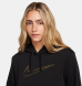 Женская кофта Nike Club Fleece Shine Po (FB8763-010)