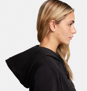 Женская кофта Nike Club Fleece Shine Po (FB8763-010)