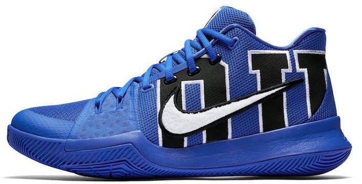 Баскетбольні кросівки Nike Kyrie 3 "Duke", EUR 43