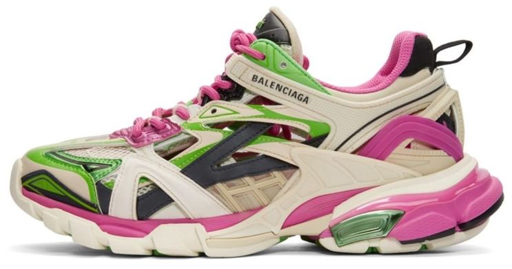 Кросівки Balenciaga Track.2 "White/Green/Pink", EUR 44