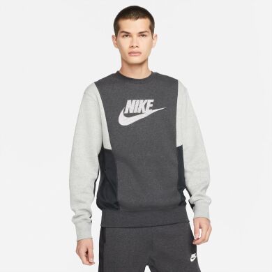 Мужская кофта Nike M Nsw Hybrid Flc Crew Bb (DJ5075-032), L
