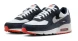 Чоловічі кросівки Nike Air Max 90 "Navy/Crimson" (DM0029-400), EUR 44,5