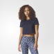 Жіноча футболка Adidas Slim Crop (BR9397), M
