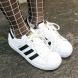 Кеды Adidas Superstar Leather "White-Black-Gold", EUR 39