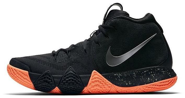 Баскетбольные кроссовки Nike Kyrie 4 "Black/Silver/Orange", EUR 43