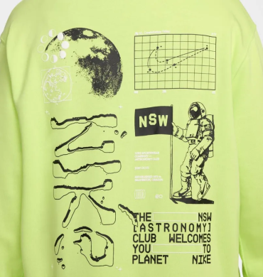 Худи мужское Nike Club Ft Moon Gfx (HQ8594-736), M