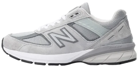 Кроссовки Мужские New Balance 990V5 Grey (M990GL5) купить по