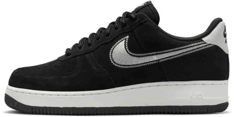 Кросівки Nike Air Force 1 '07 LV8 'Black/Sail' (HJ4465-001), EUR 44,5