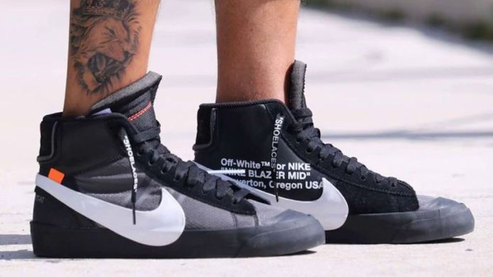 Кросiвки Nike Blazer Mid Off-White 'Grim Reaper', EUR 36,5