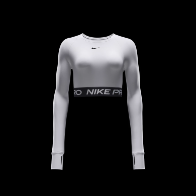 Лонгслив женский Nike Pro Df 365 Crop Ls (FV5484-100)