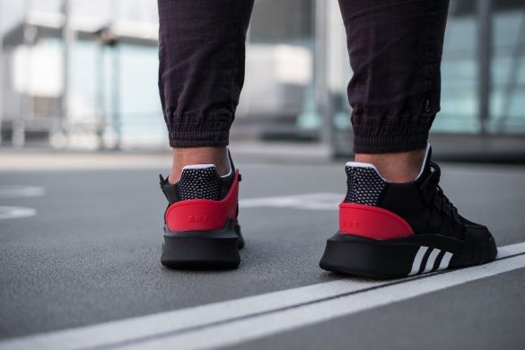 Мужские кроссовки Adidas EQT Bask ADV 'Black/Red', EUR 44