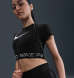 Топ Nike Pro Dri-FIT Cropped Graphic (HV3673-010)