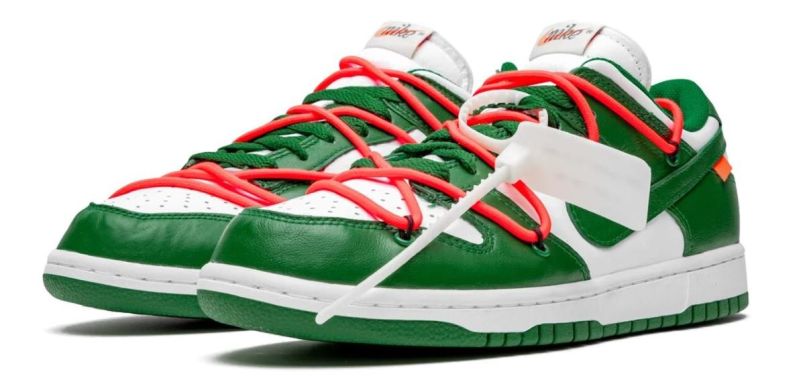 Кроссовки Nike Dunk Low Off-White "Pine Green", EUR 41