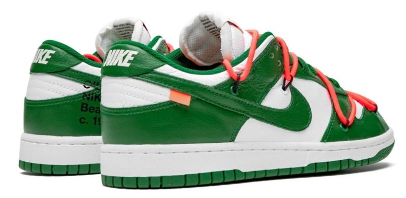 Кроссовки Nike Dunk Low Off-White "Pine Green", EUR 43