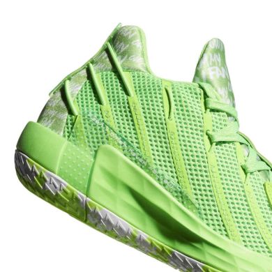 Баскетбольные кроссовки Adidas Dame 7 "I Am My Own Fan - Solar Green", EUR 40