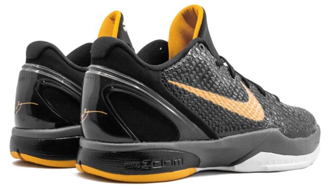 Баскетбольні кросівки Nike Zoom Kobe 6 "Black Del Sol", EUR 40