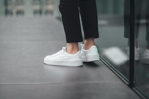 Puma fenty outlet white creeper