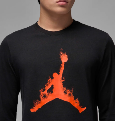 Лонгслів чоловічий Air Jordan Flame Ls Crew (FZ1989-010), XL