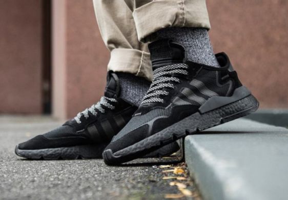 Чоловічі кросівки Adidas Nite Jogger 'Black', EUR 40