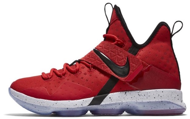 Баскетбольные кроссовки Nike LeBron 14 "University Red", EUR 44