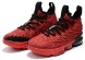 Баскетбольні кросівки Nike LeBron 15 “Red/Black” , EUR 43