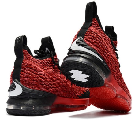 Баскетбольные кроссовки Nike LeBron 15 “Red/Black”, EUR 40