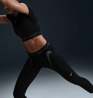 Легінси Nike Pro Dri-FIT Mid-Rise 7/8 Graphic (HJ1219-010)