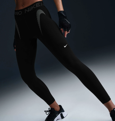 Легінси Nike Pro Dri-FIT Mid-Rise 7/8 Graphic (HJ1219-010)