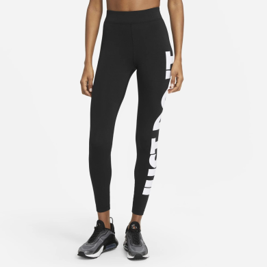 Лосины женские Nike Nsw Essential "Just Do It." Graphic (CZ8534-010), XS
