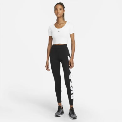 Лосины женские Nike Nsw Essential "Just Do It." Graphic (CZ8534-010), XS