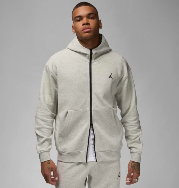 Толстовка мужская Air Jordan Sport Hoop Fleece Grey FV8602-050
